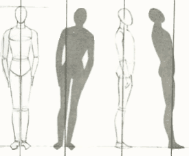 Основы рисования фигуры человека